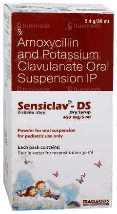 Sensiclav Ds Dry Syrup 30Ml Sensiclav Ds Dry Syrup 30Ml